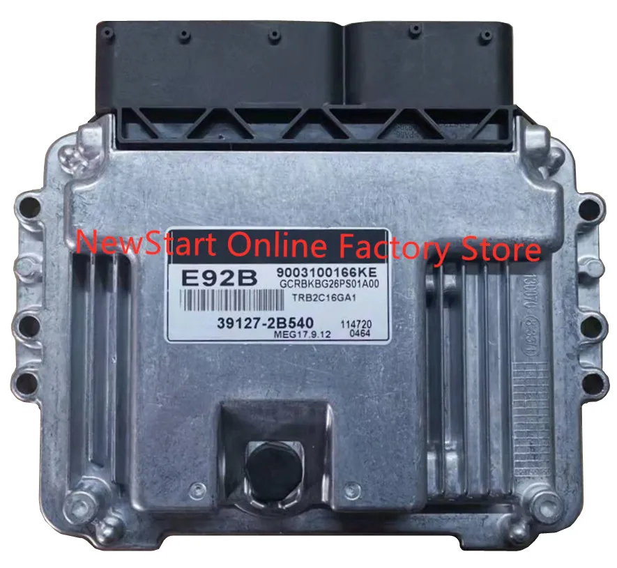 39127-2B540 New ECU Original Car Engine Computer Board Electronic Control Unit E92B MEG17.9.12 Fit for Hyundai