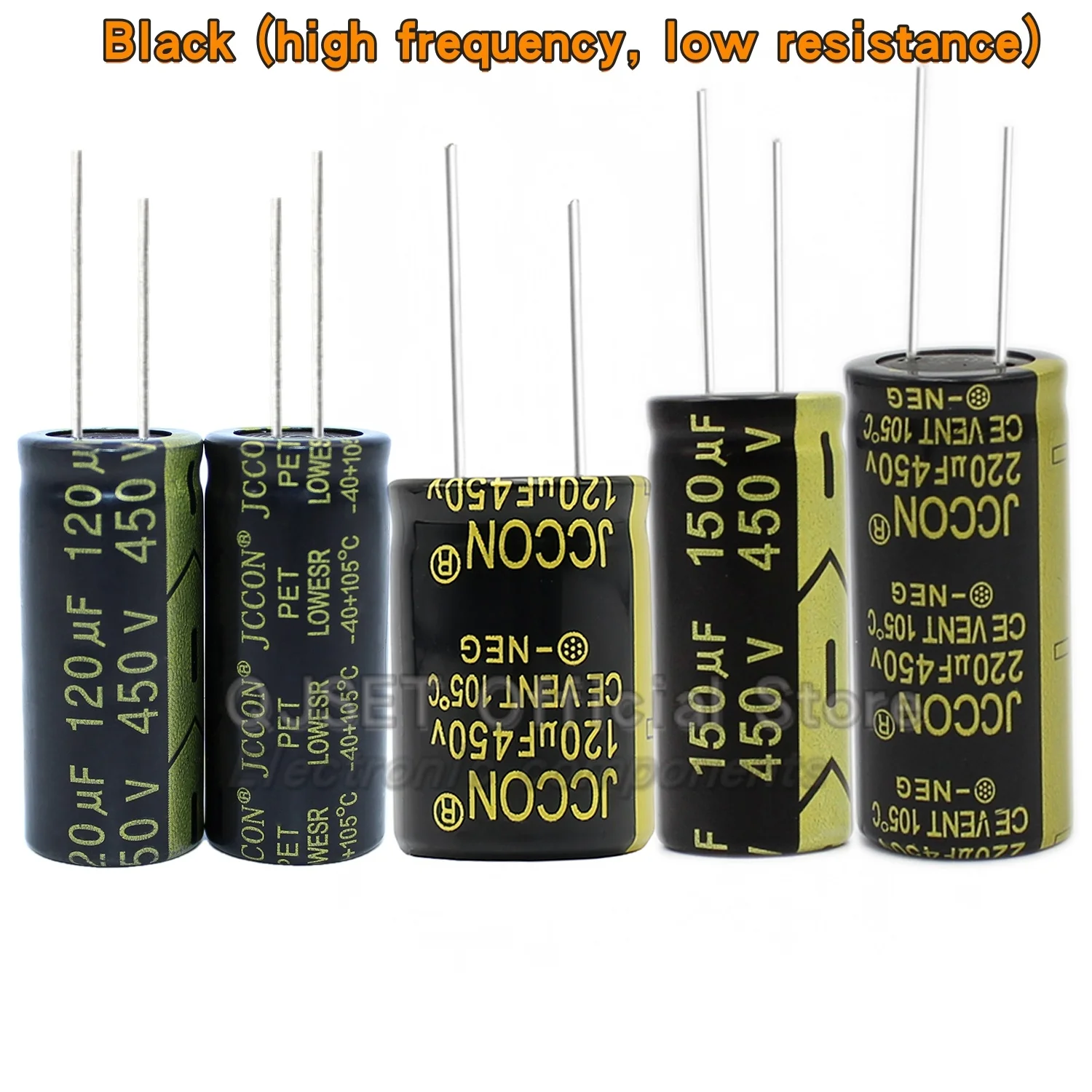 450 В 4,7 мкФ 6,8 мкФ 10 мкФ 22 мкФ 33 мкФ 47 мкФ 68 мкФ 82 мкФ 100 мкФ 120 мкФ 150 мкФ 220 мкФ 450 высокочастотный инверторный конденсатор с низким сопротивлением