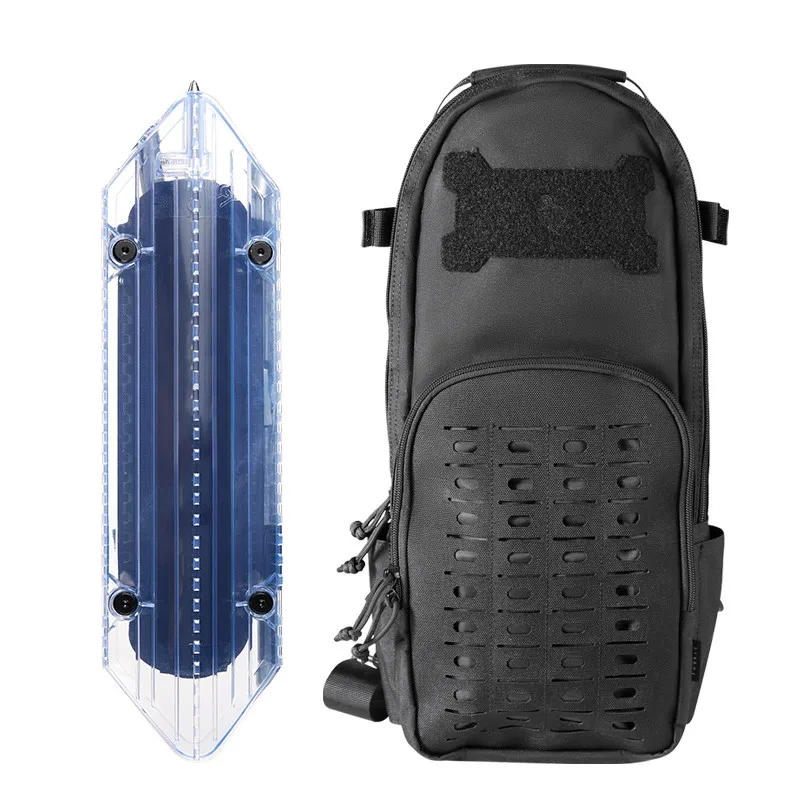 Anti-riot Shield With Storage Bag Self Defense Gadgets Strong Durable Personal Security Protection Equipment For CS COS Training