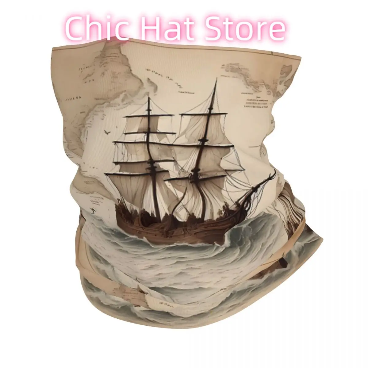 

Морская бандана, чехол на шею, шарф, Балаклава для езды на велосипеде, унисекс, дышащая для взрослых