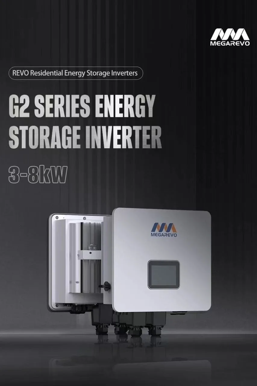 Hybrid Solar Inverter 6KW 8KW Megarevo Energy Storage Inverter IP65 Waterproof PV Modules Inverter for Residential Solar System