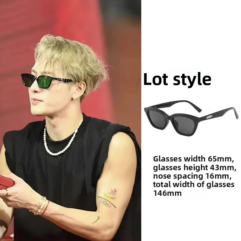 

Peng Guang Women's Sunglasses Summer Faionable Sunscreen ades High-End Feel Eye ape Suitable for round Faces