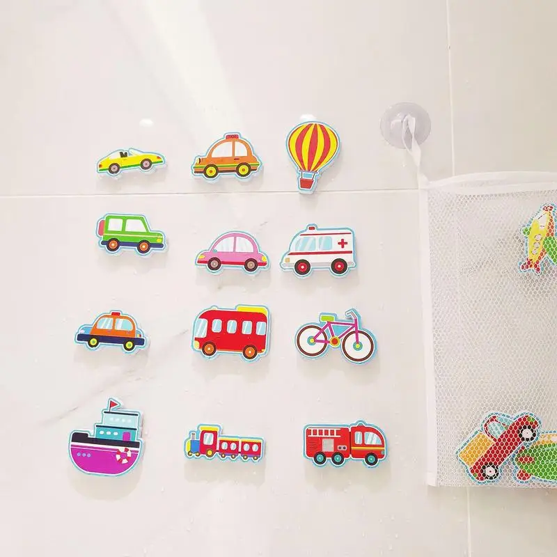 Juguetes de baño flotantes, juguetes acuáticos, vehículo de baño para niños, vehículo de juguete flotante colorido para piscina, playa, diversión, cumpleaños, Día de los niños