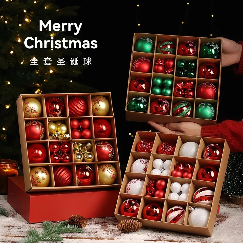 Fashion Ins Wind Christmas Decorative Baubles Creative Pendant Gift Pack For Indoor Holiday Scene & Christmas Tree Matching