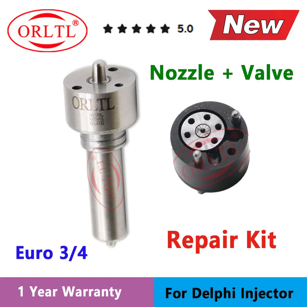 

Diesel Injector Repair Kits 28239294 28440421 Valve 9308-621C Nozzle L076PBD Fuel Injector Nozzle for EJBR02201D EJBR02601D