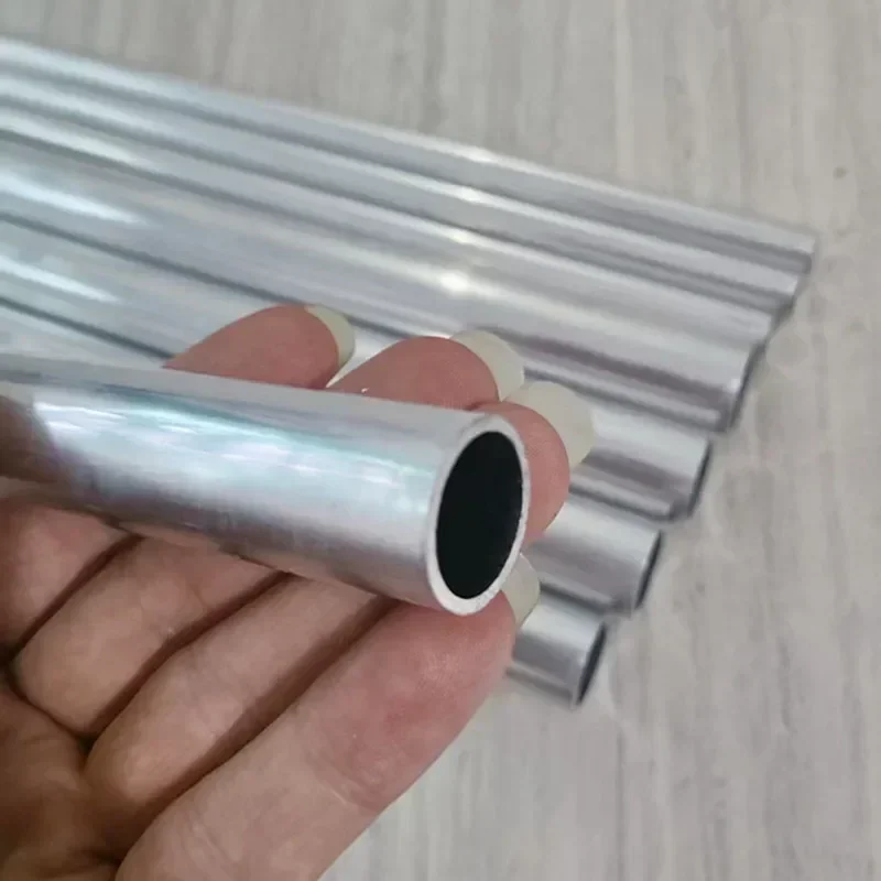 Aluminium buis 1 mm dikte 3-30 mm OD Recht 240 mm 490 mm lange ronde 6061 aluminium buis