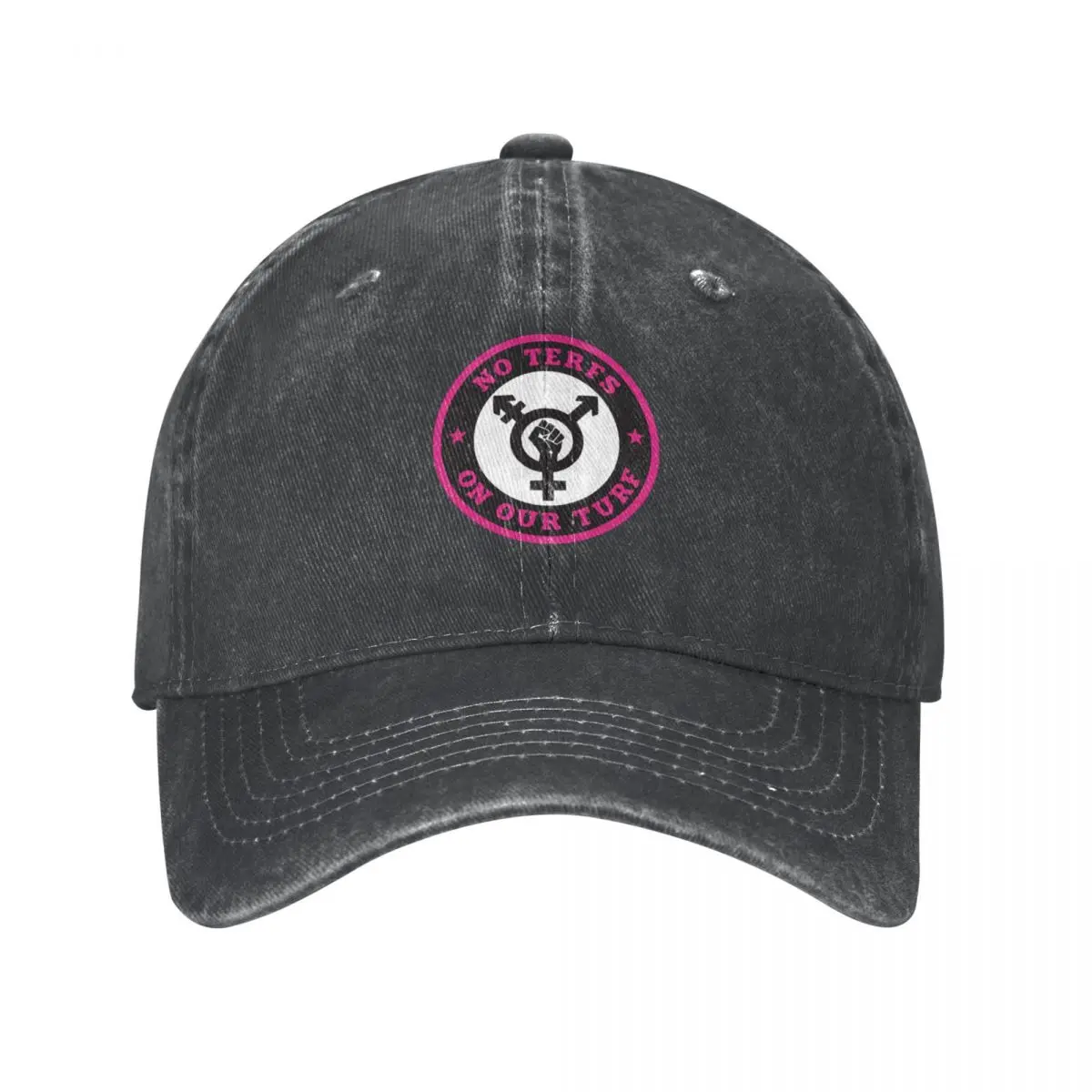 No Terfs On Our Turf Sticker Cowboy Hat Anime Hat Luxury Brand Gentleman Hat Fluffy Caps Male Women's