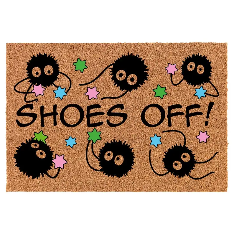 

Custom Shoe off Coir Doormat Welcome Front Door Mat Anti-slip Super Absorbent Rugs Add Your Words Mat New Home Housewarming Gift