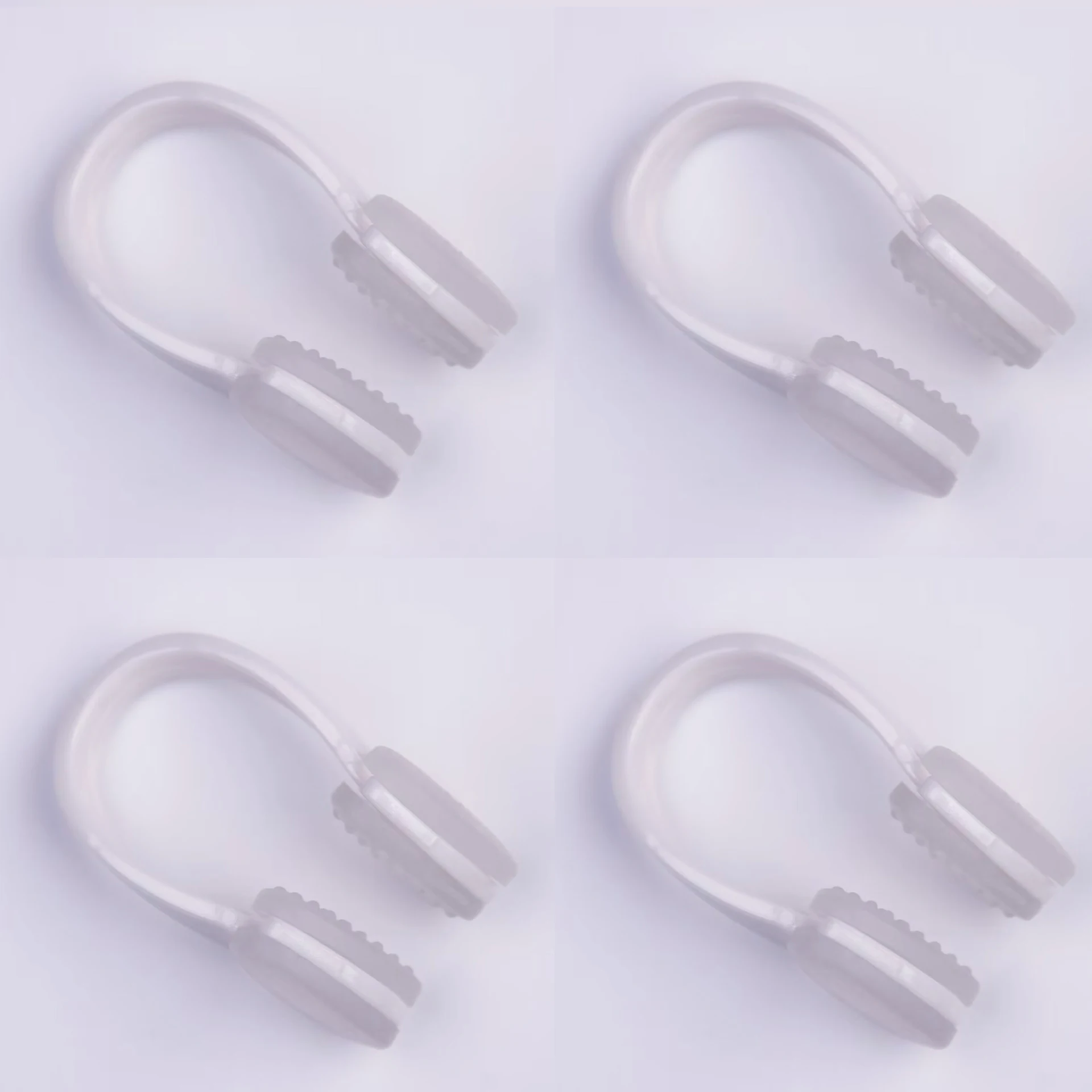 4 قطعة صغيرة الحجم سيليكون لينة السباحة مشبك الأنف السباحة سدادة الأذن بركة مقاوم للماء سدادة الأذن دعوى الملحقات للأطفال الكبار