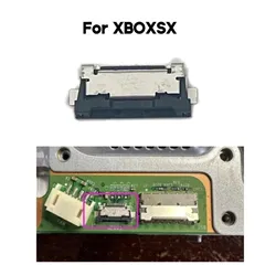 Metal FPC Connector Socket For Xbox-Series X Console Accessories Power Eject Nexus Button Flex Cable Ribbon FPC Connector Socket