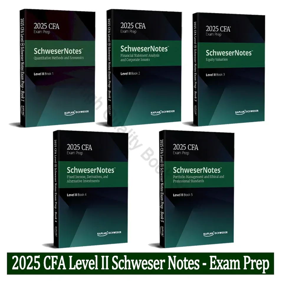 2025 CFA Level 2 Exam Prep: Schweser Notes for Quantitative