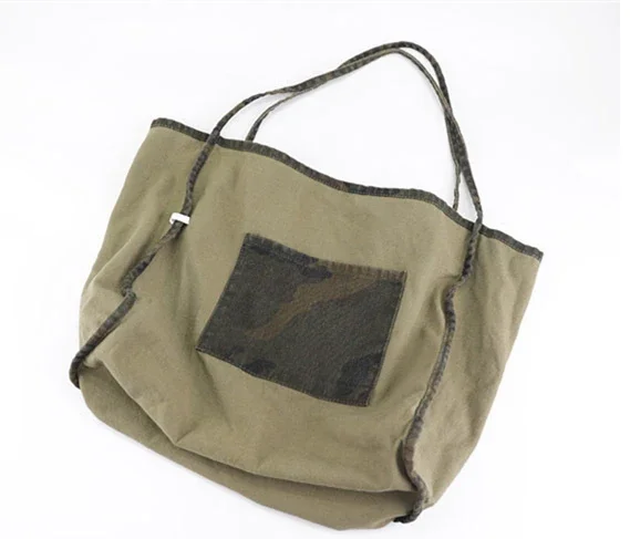 Big Size Camouflage Color Tote Bag Women Over Large Capacity Fabric Handbag for Daily Shopping 2024 Teenager Ghillie Slouch Bag