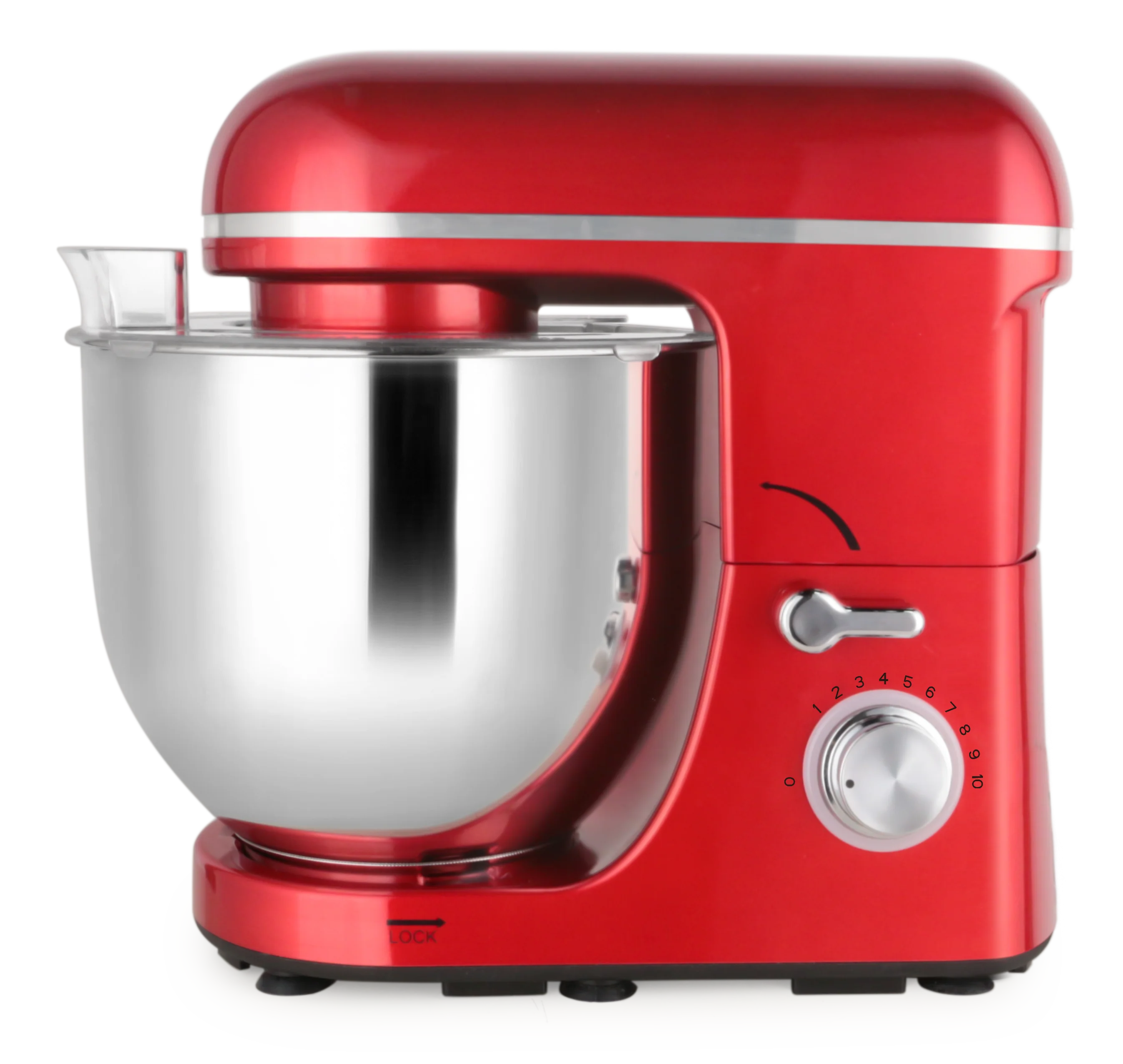 

5.7 Litre NEW Powerful Household Electric Stand Mixer With Timer Setting Egg Whisk Dough Hook For Baking Cake