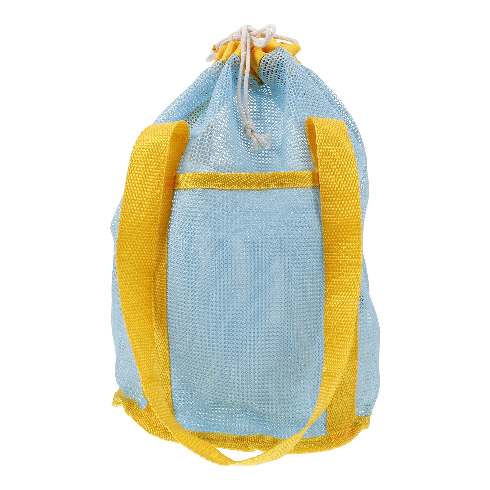 حقيبة شبكية للشاطئ للأطفال، منظم تخزين برباط لأصداف الرمل، مجموعة روك، حقيبة شاطئ للأطفال خفيفة الوزن محمولة #2