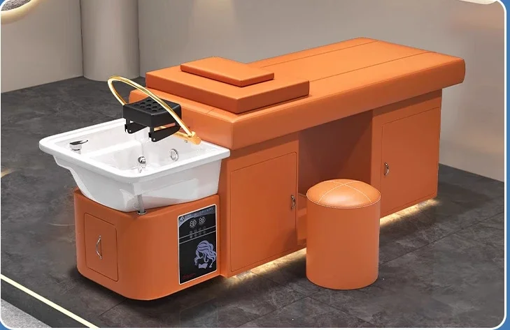 

High-end Thai shampoo bed, fumigation water heater, water circulation integrated beauty salon, hair salon, barber shop