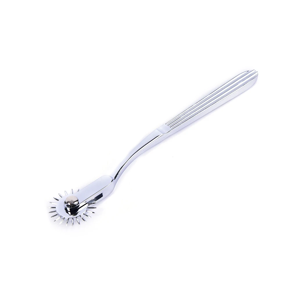New Nipple Clitoris BDSM Lesbian Women Stainless Steel Pinwheel Needles Wheel Roller Submissve Fetish Sex Slave Kit Sex Toy Shop 6