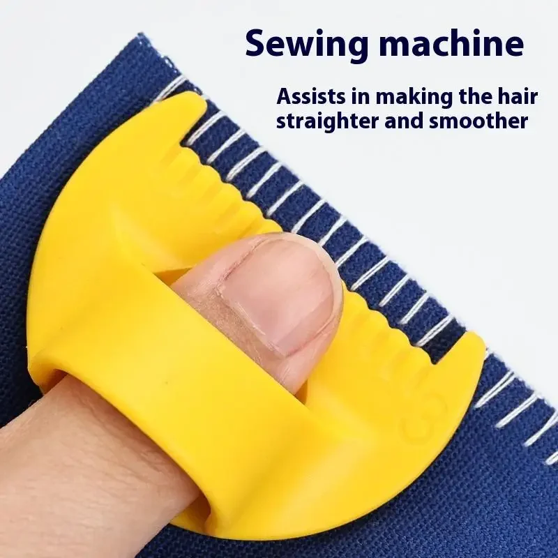 5/10/20 قطعة أداة خياطة مطبوعة ثلاثية الأبعاد سهلة الإمساك للمبتدئين كبار السن أداة خياطة يدوية بلاستيكية تمنع تخطي الغرز