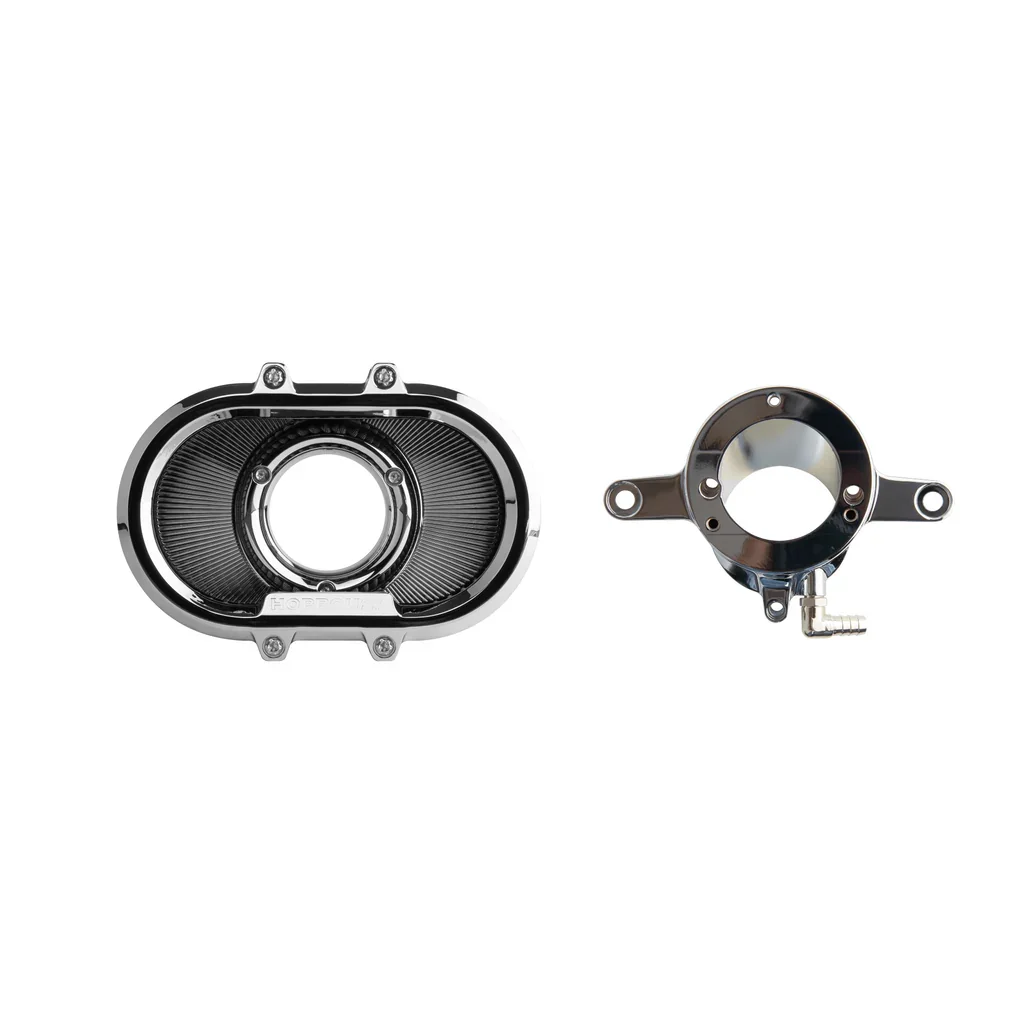 Super Ring New Chromed Air Cleaner Replacement For 2024+ Softail & Touring 107/114/117 Models