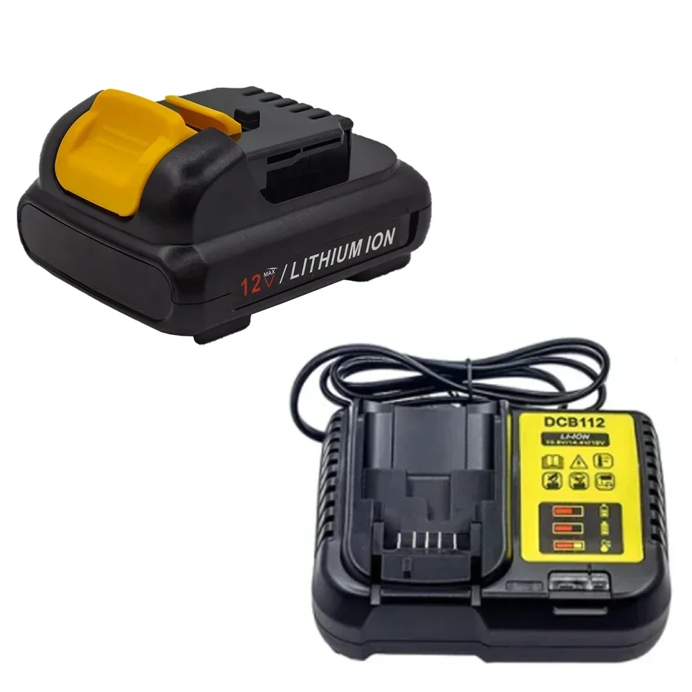 Akumulator DEWALT 10.8V/12V 2Ah/3Ah/4Ah 18650 DCB120 DCB121 DCB125 DCB119 DCR020-GB DCF815D2 do elektronarzędzi