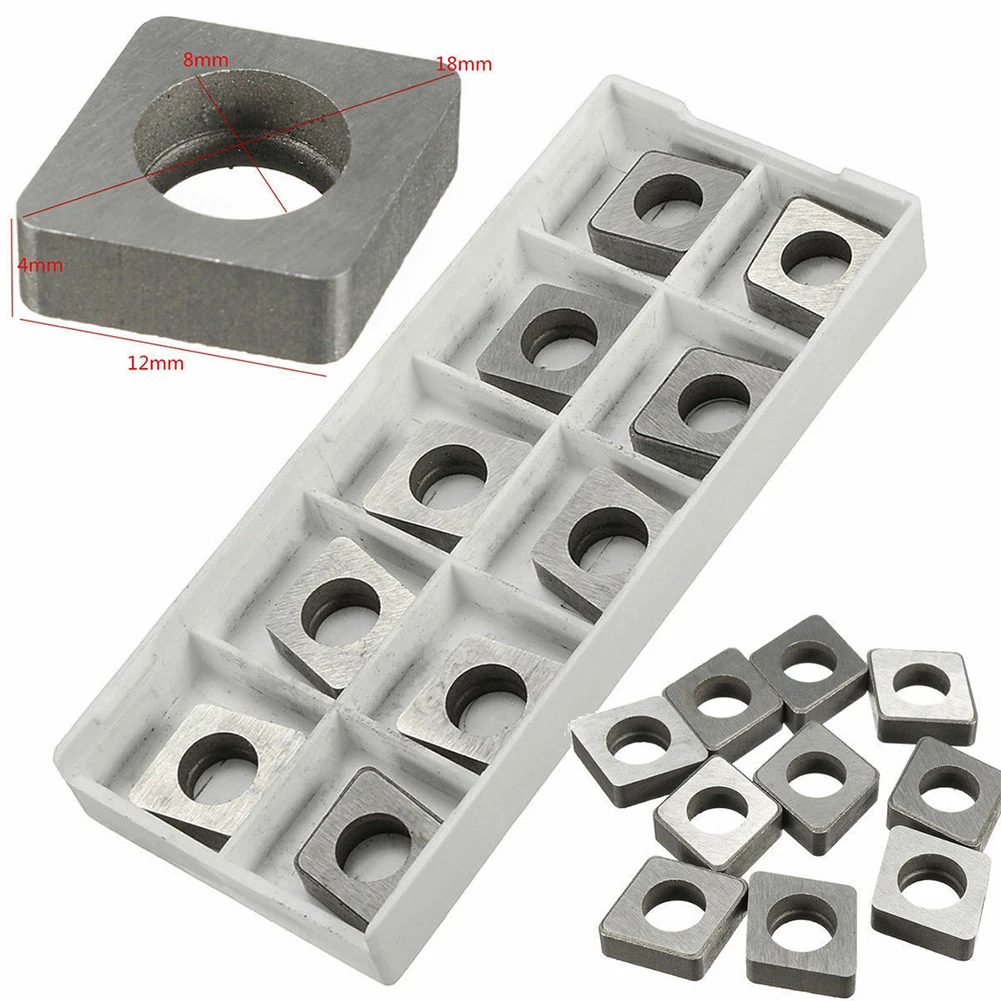 For CNMG / CNMM /120408/04/12 SC1204 Spacers Industrial Holder Tool Parts Shim Seats 10 Pcs/Set 12x4mm Accessories