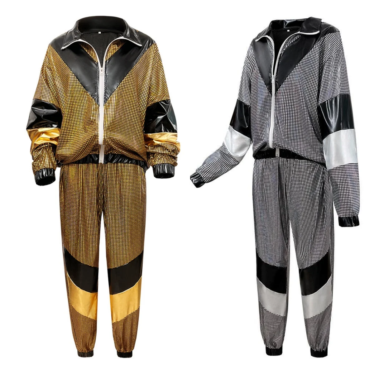 New Halloween Costume 70s Disco Costume Cosplay Party Stage Performance Costume