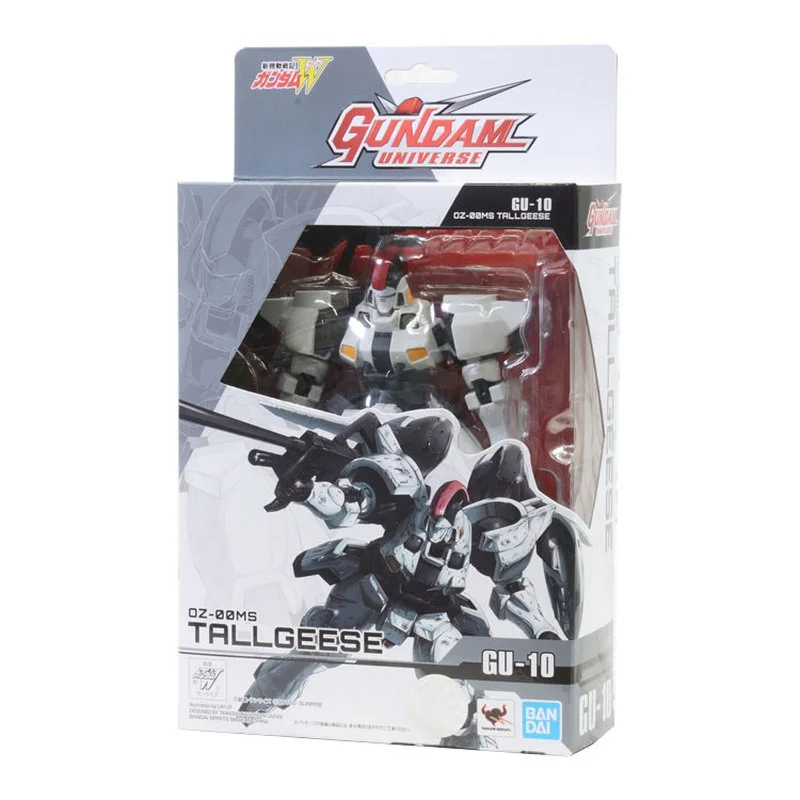 Bandai Gundam Model Kit Anime Figure GU-10 OZ-00MS Tallgeese Gundam Genuine Model Action Toy Figure Toys for Children