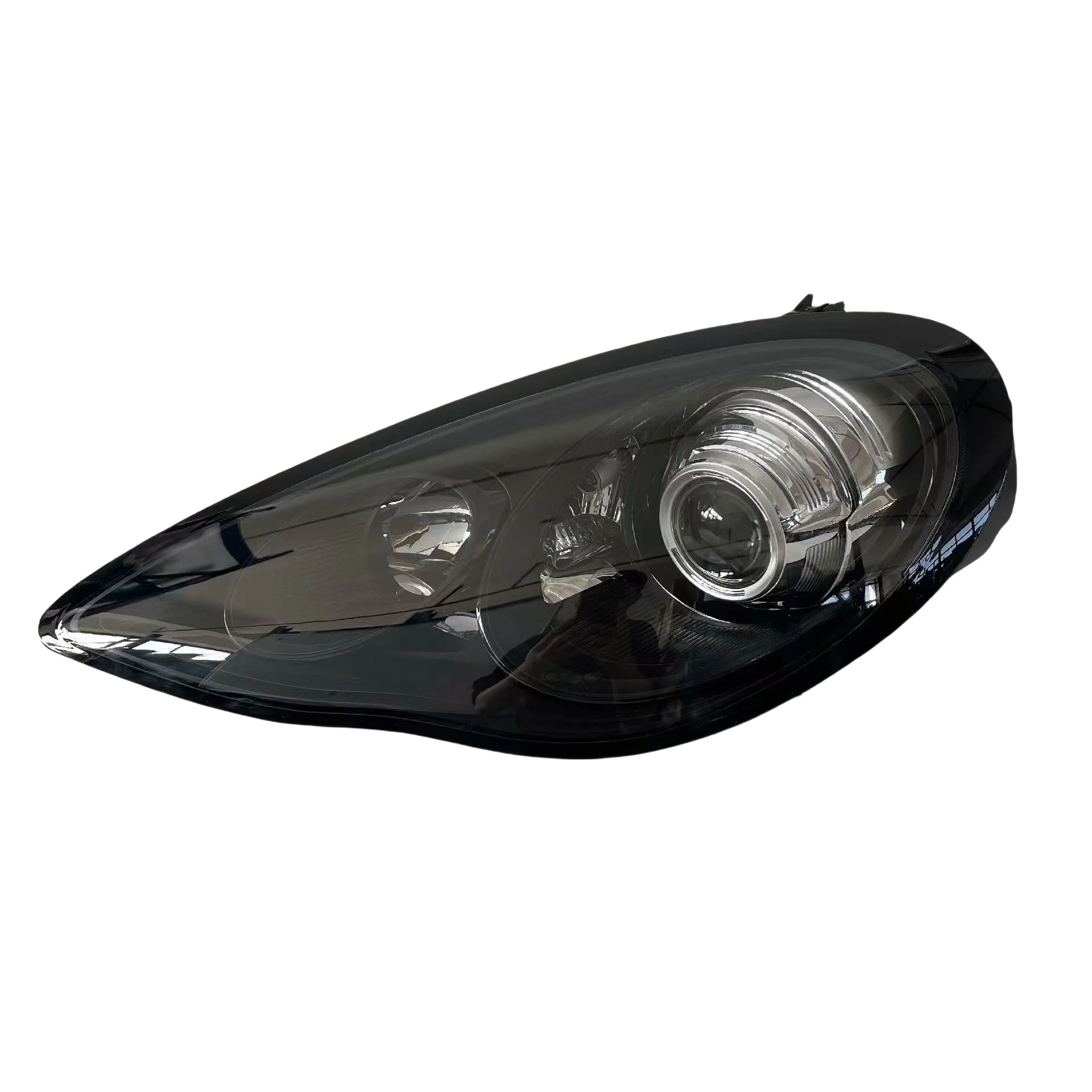 1PC for Porsche 970 headlights Paramela 970.1 2010 2011 2012 2013 Xenon headlight Black background with AFS function EU version