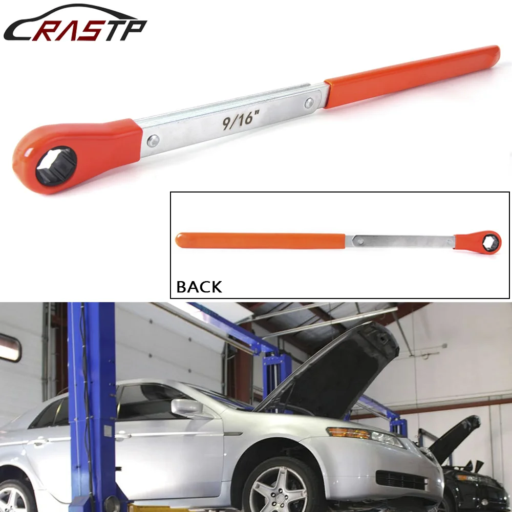 

RASTP-1PC 9/16" Extended Ratcheting Wrench Automatic Slack Adjuster Release Tool For Vehicle Repair Truck Repair TC049
