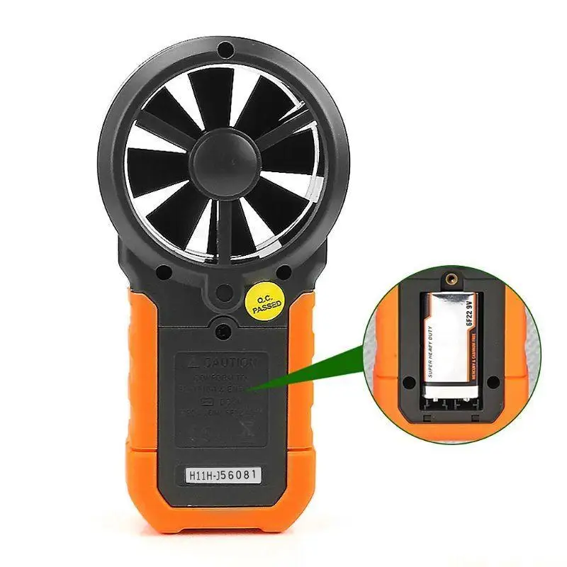 A2BE HYELEC MS6252A Digital Air Speed Anemometer / Air Volume / Air Test Meter