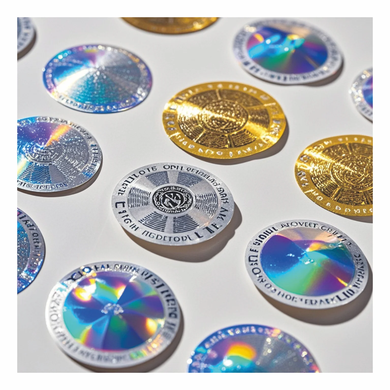 Hot Selling Design Label Printing Holographic Stickers 3D Holographic Stickers Customization With Low Price