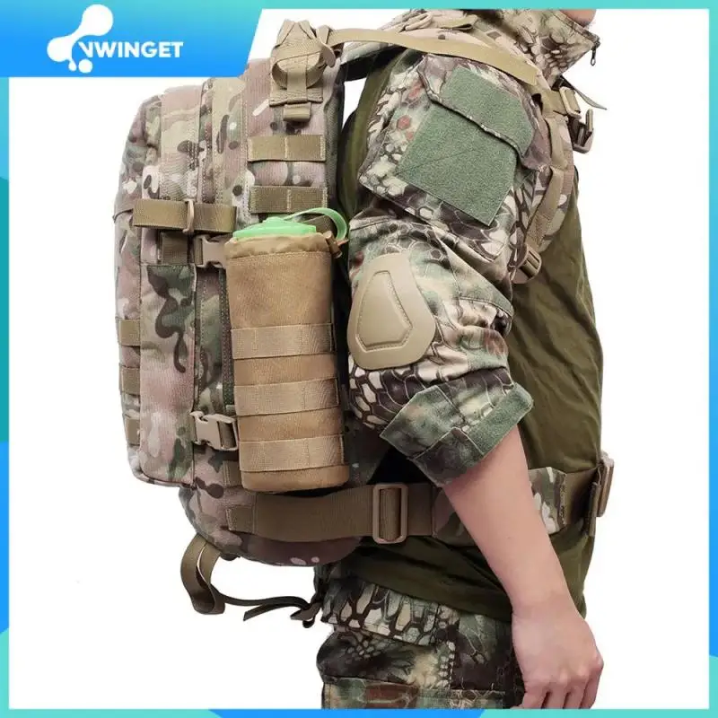 Tactical Molle Water Bottle Bag Pouch Holder Outdoor Travel Camping Hiking Fishing Hunting Water Bottle Kettle Carrier