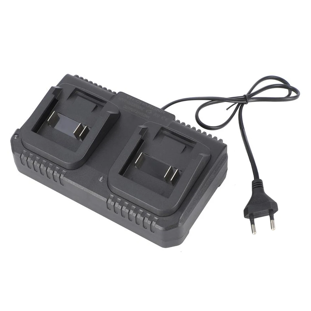 21V Charging Station Dual Battery Charger Power Tool Charging 21V Output Compact Design Electronics Components