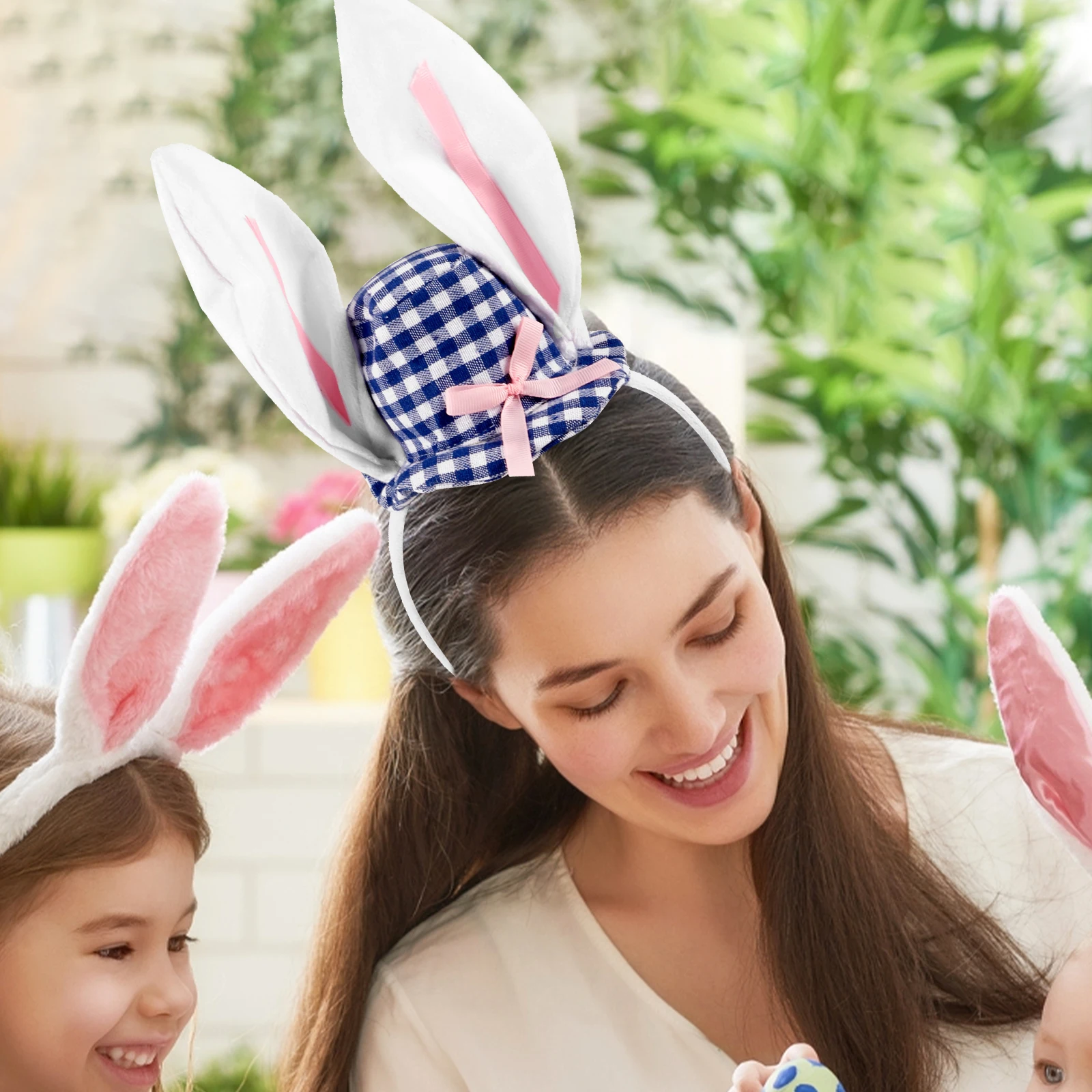 

Easter Headb s Rabbit Ears Transparent Kids Women Headdress Hair Accessories Girls Bunny Ear Headb Reusable Photos Parties