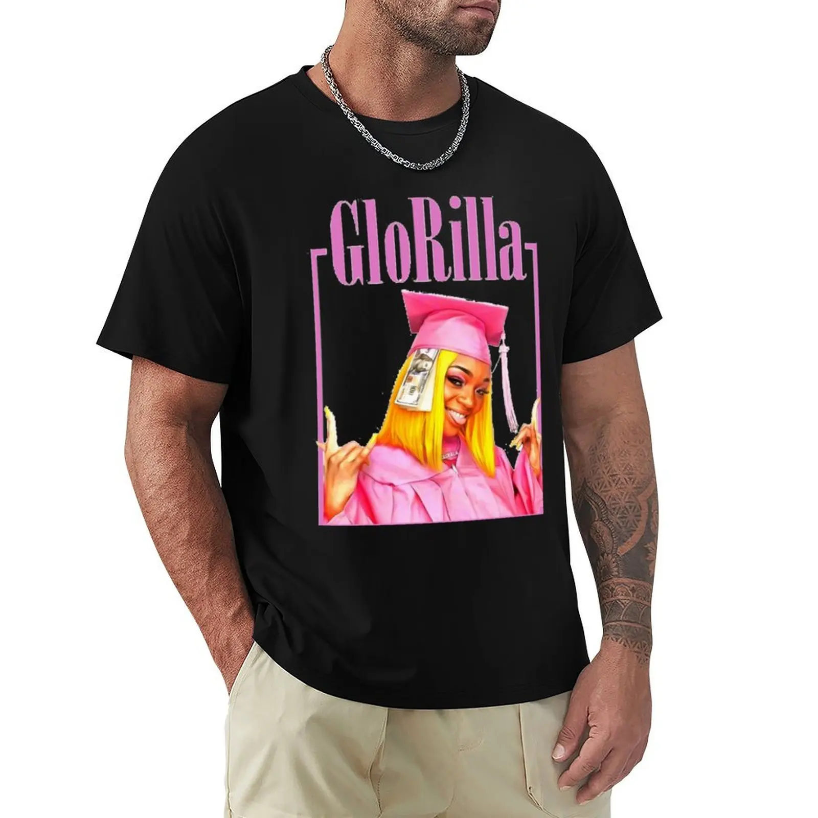 

GLORILLA T-Shirt plus size clothes topping croswit shirt man men clothings