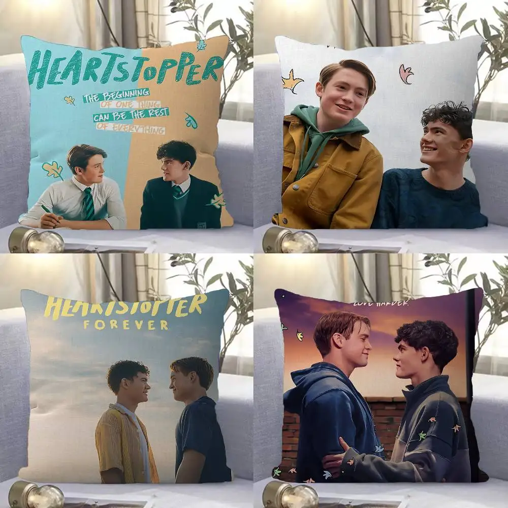 TV Series H-Heartstoppers Love Cute Cushion Cover Decorative Pillow Sofa Home Decor case pillow cases