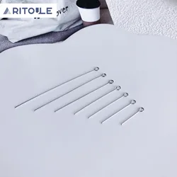 Stainless steel 9-pin nine-pin colorfast jewelry accessories diy handmade earrings beaded bracelet accessories materials