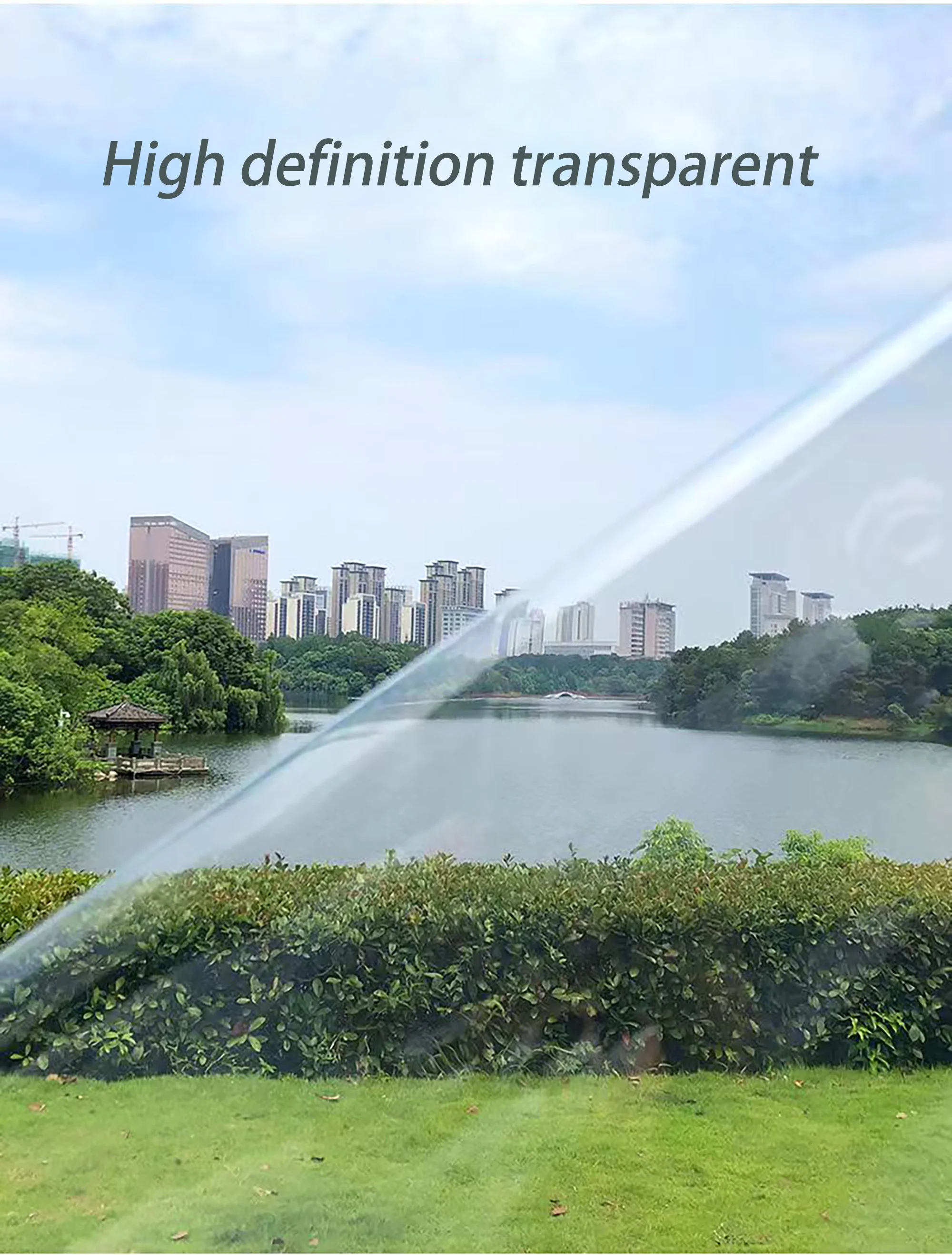 Fenster-Isolierfolie, Winterfeste Windschutz- und Wärmefolie für Innenräume, Energiesparende Transparente Folie, Fenster- und Türvorhang – Detail 7