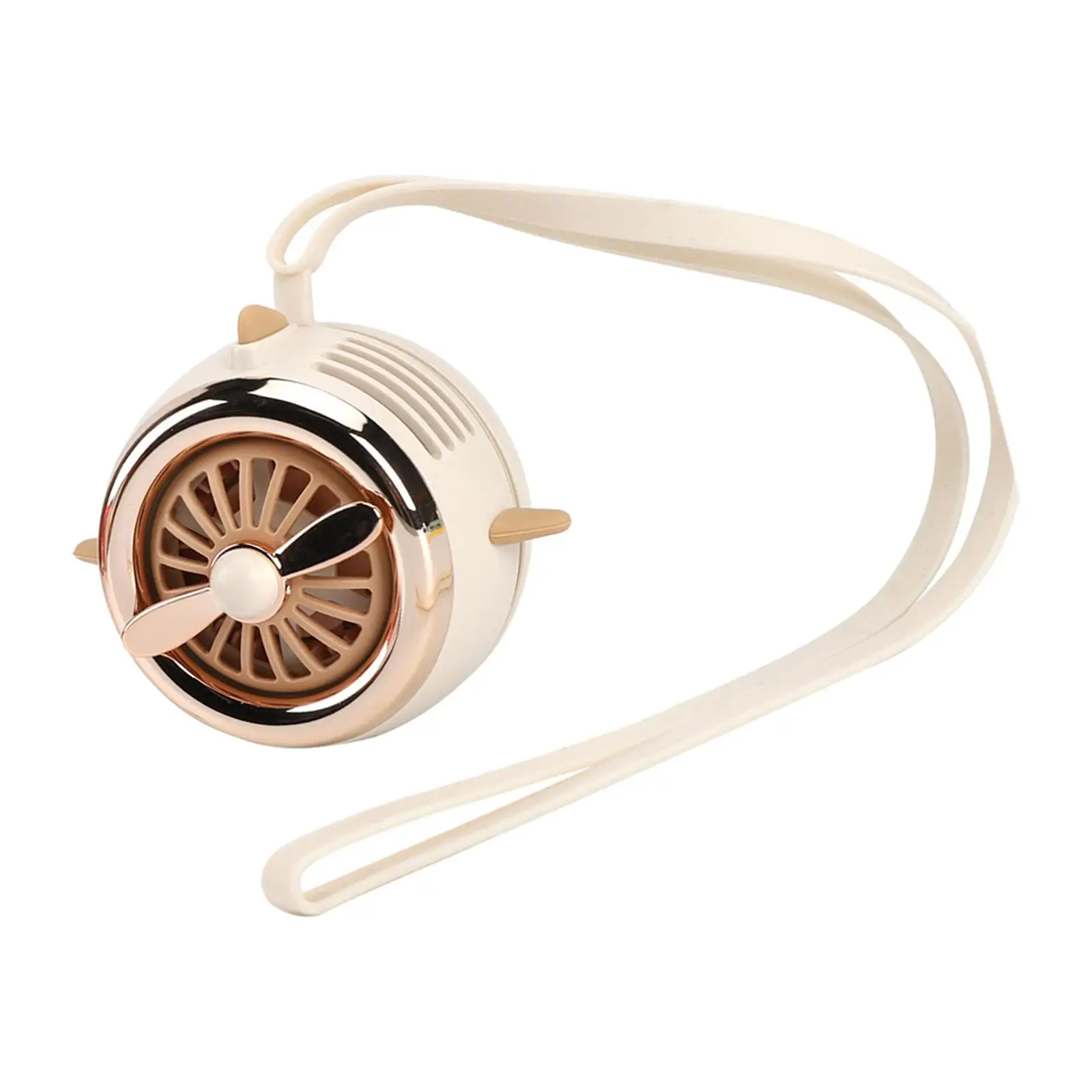 Máy Bay Mini Cá Nhân Treo Quạt Làm Mát USB Sạc Cho Gia Đình Hoặc Bạn Bè Những Vòng Cổ Quạt Có Thể Tháo Rời Dây Đeo