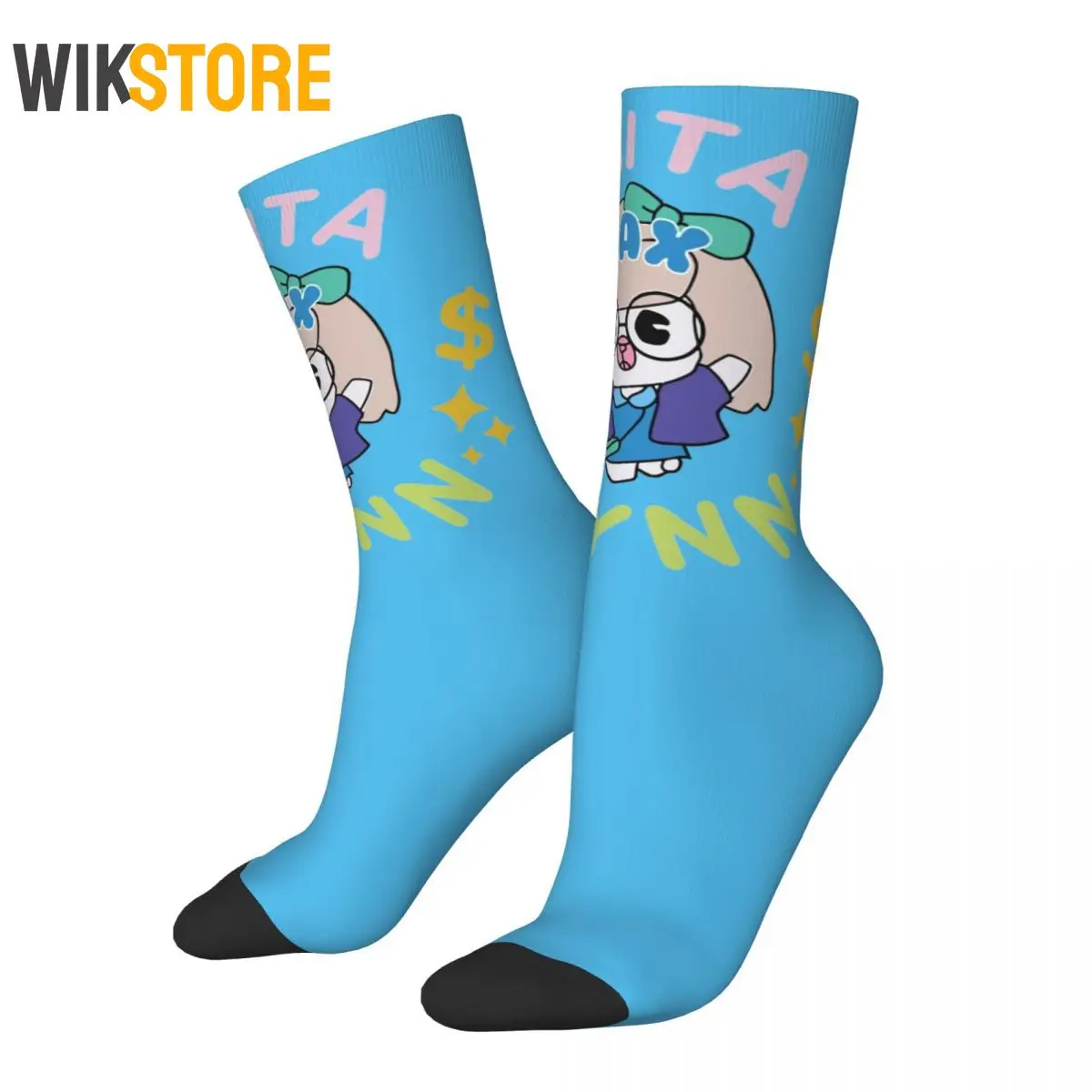 

Cool Anita Max Wynn Soccer Socks Crazy Socks for Women Men Male Non-slip Breathable Cute Sock