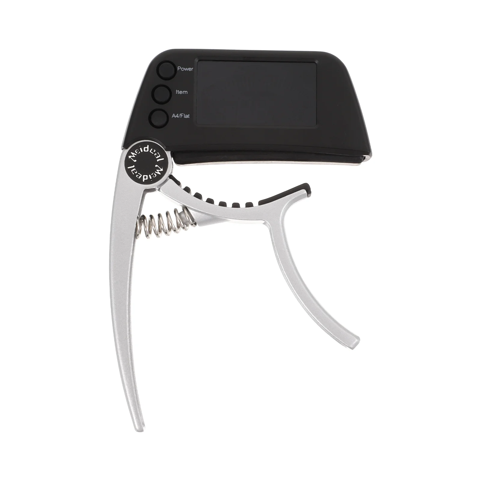

Aluminum Alloy ABS Guitar Tuner Capo Clip Portable Bass Turner Acoustic Accessory Precise Rapid Detection Automatic Sound Note
