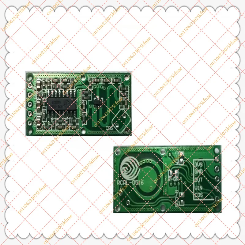 RCWL-0516 / RCWL-0515 Intelligent Microwave Radar Sensor Module (50pcs) | Human Body Detection Switch