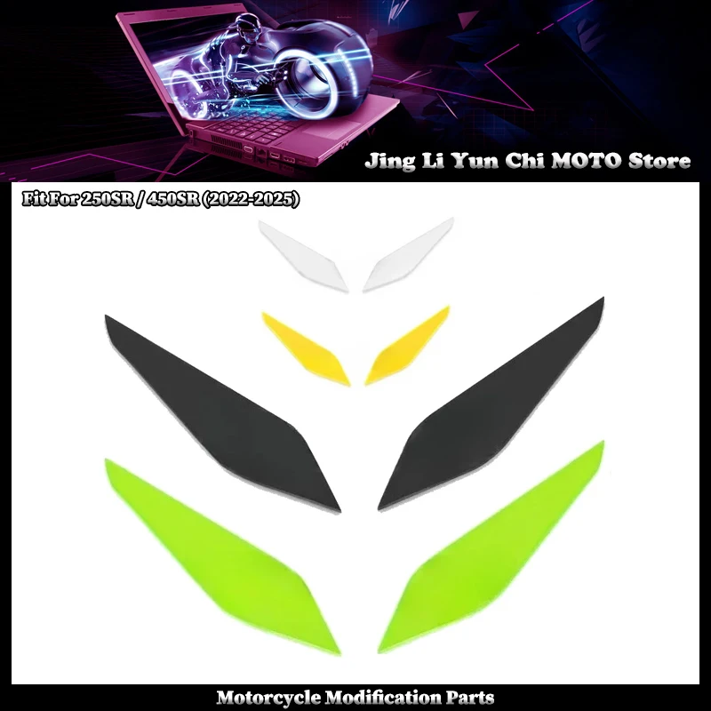 

Fit For CFMOTO 250SR 450SR 250 SR 450 SR 2022-2025 New motorcycle acrylic front headlight guard head light lens cover protector