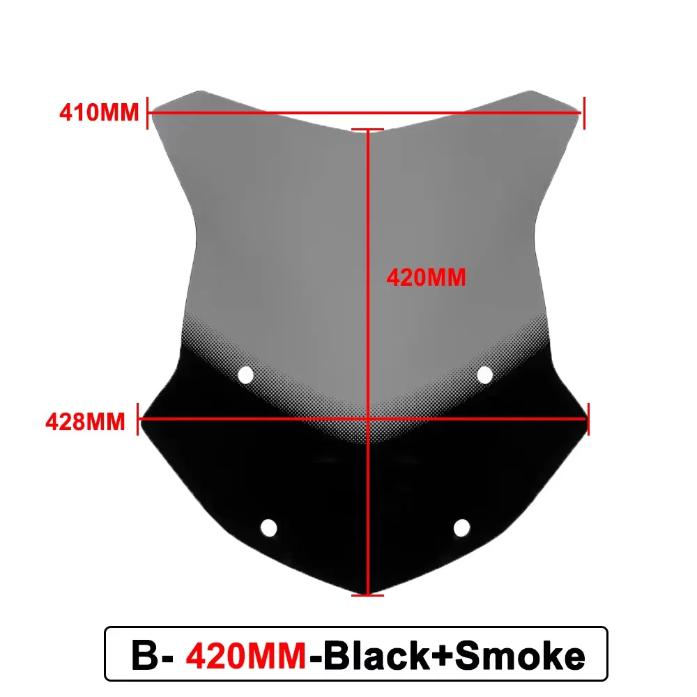 Motorfiets Voorruit Voor Bmw R1200GS R1250GS Voor Adv R 1200GS 1250GS Voorruit R1250GSA 2013-2025 Winddeflector Protector