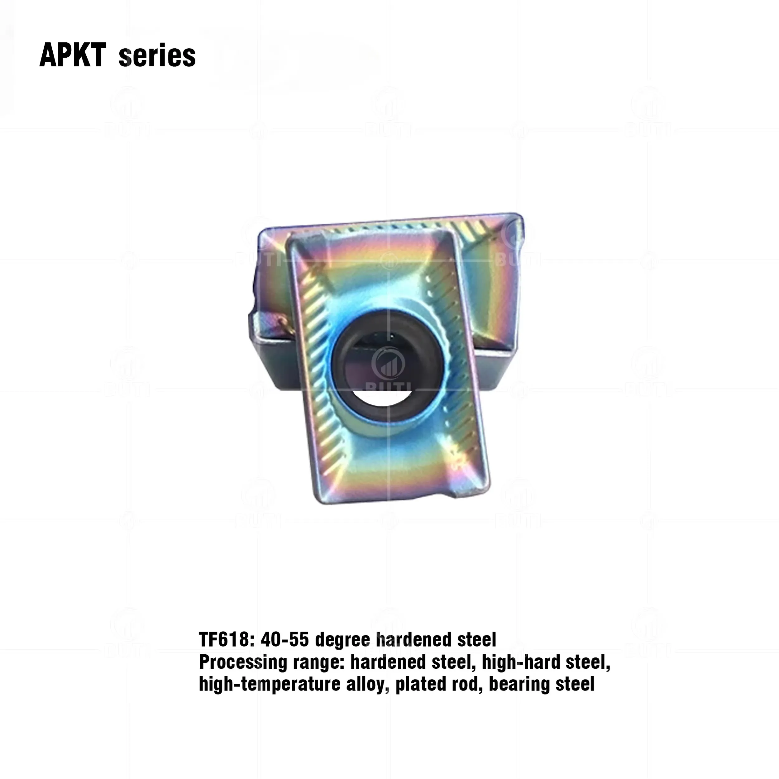 DESKAR 100% Originele APKT1003PDTR TF618 Numerieke Controle Draaibank Gehard Staal Freesblad Metalen Snijgereedschappen Carbide Wisselplaten