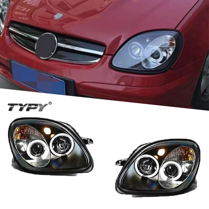 

TYPY Car Head Lamp For Mercedes-Benz SLK R170 Modified LED Head Lights Front Lamp 1996 1997 1998 1999 2000 2001 2002 2003