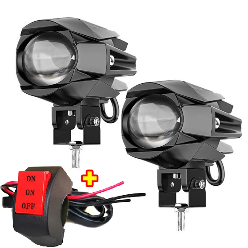 LED 3inch Motorcycle Spotlight Fog Light DRL Turn Signal Off Road Driving Lamp 12V 24V for BMW ATV UTV Truck 4x4 Auxiliary Light
