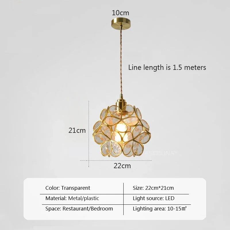 QINGYUNKE Nordische führte moderne handgemachte Blume gebeizt Kronleuchter Eisen Kunst Pendel leuchte für Schlafzimmer Wohnzimmer Esstisch Hotel Lampe 3
