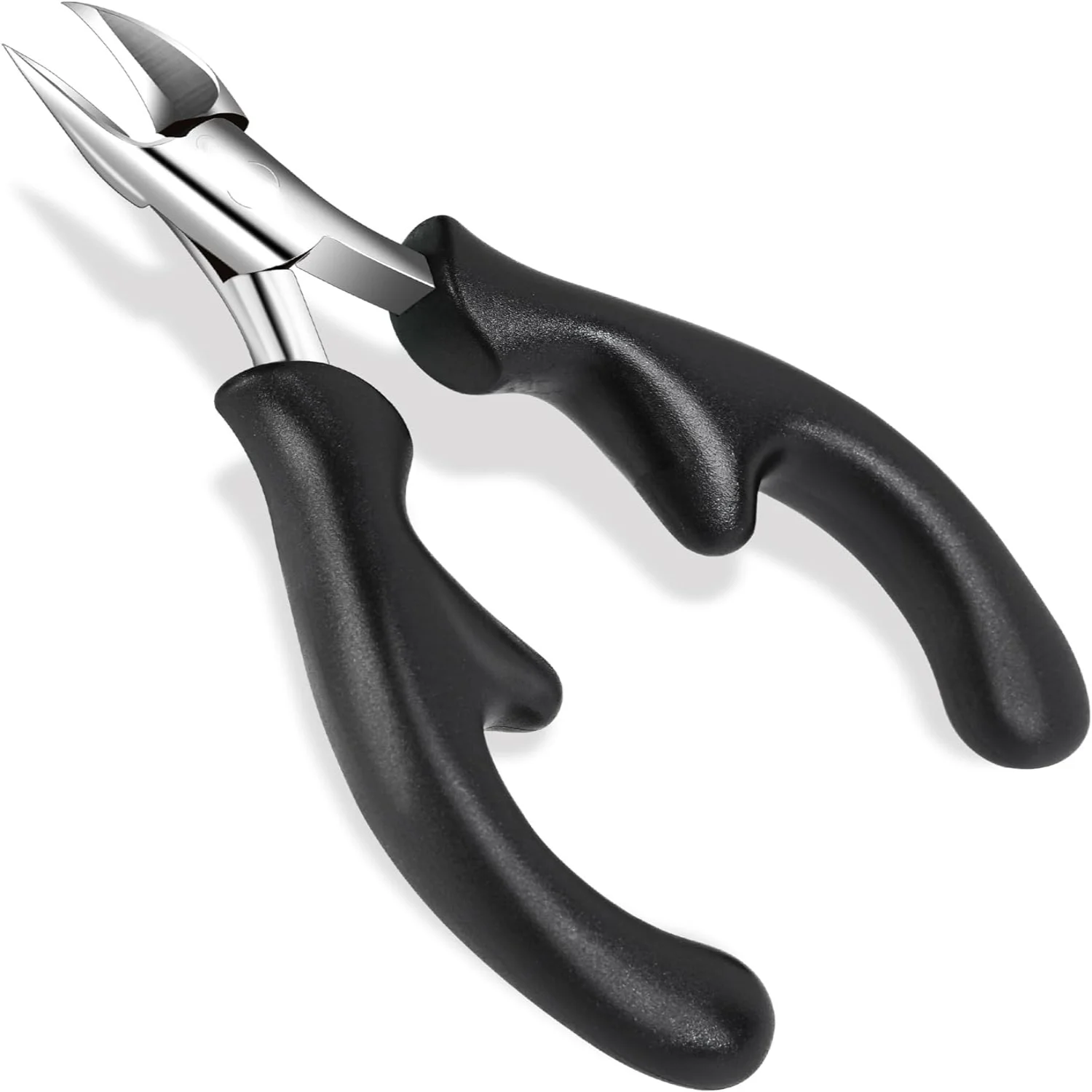 

Highly Recommended Premium Stainless Steel Curved Toenail Clippers for Senior Men - Perfect Precision Grooming Tool for Ingrown