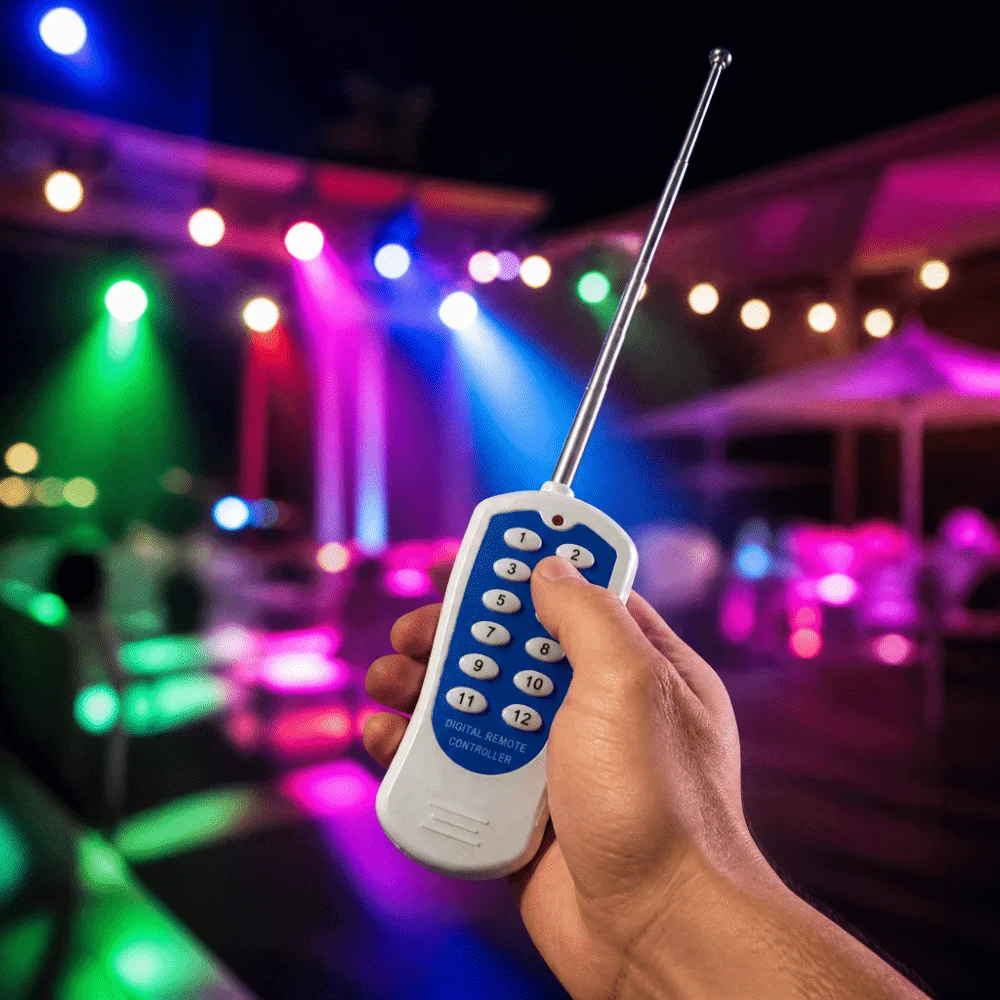 433MHz RF Remote Control Transmitter 315MHz 1527 Chip Wireless Remote Retractable Metal Antenna Soft Silicone Buttons