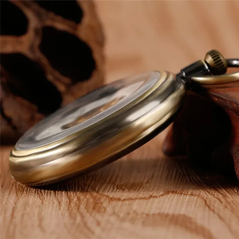 العتيقة على مدار الساعة الرجال النساء الميكانيكية اليد لف ساعة جيب دليل يختتم الساعات الرقم الروماني فوب سلسلة ساعة